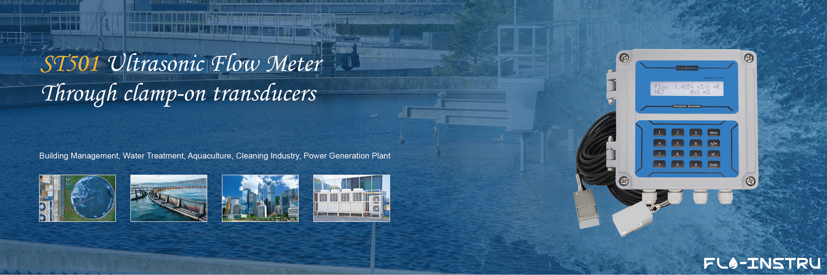 Качественный Струбцин-на ультразвуковом счетчике- расходомере Фабрика